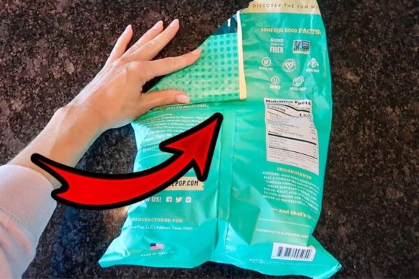 Finished 3 Genius Chip Bag Sealing Technique, a completed DIY project
