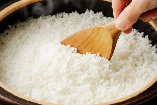 How to Cook Rice Perfectly Using Vinegar, homemade and freshly served