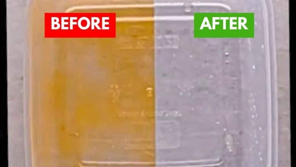 How to Easily Remove Oil From Plastic Containers
