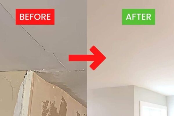 How to Fix a Drywall Crack in Ceiling or Wall, homemade and freshly served