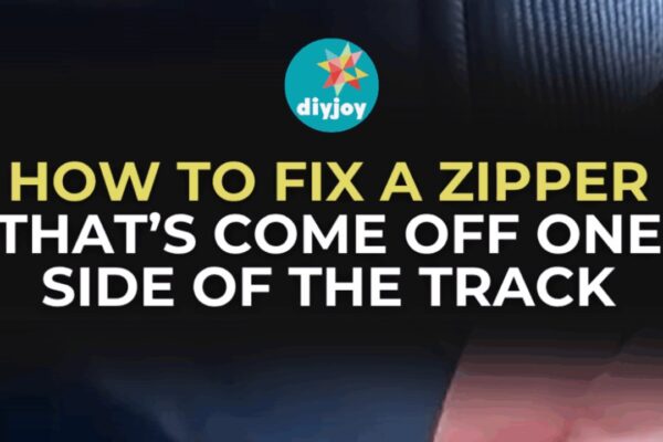 Finished How to Fix a Zipper That’s Come Off One Side of the Track, a completed DIY project