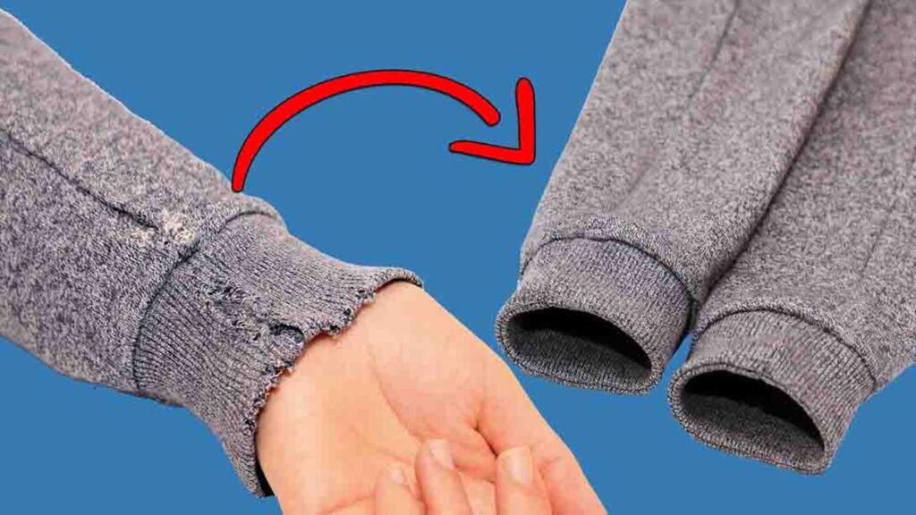 How to Fix Worn Cuffs and Sleeves in 5 Minutes