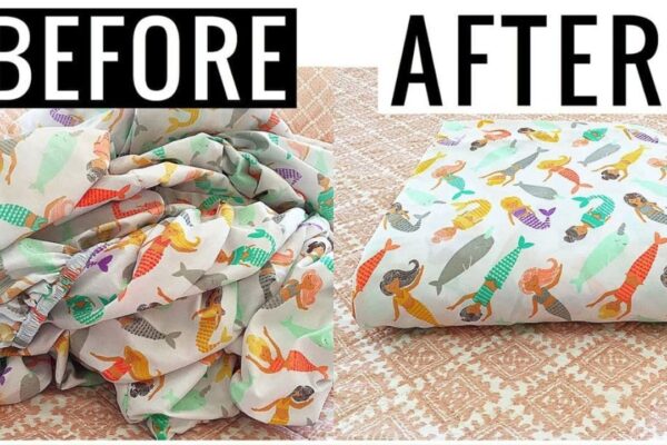 How to Fold a Fitted Sheet (Easy and Fast)