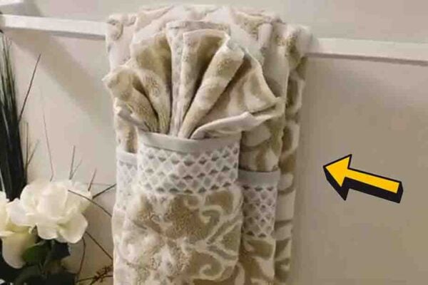Finished How to Fold Towels for Decorating Your Bathroom, a completed DIY project
