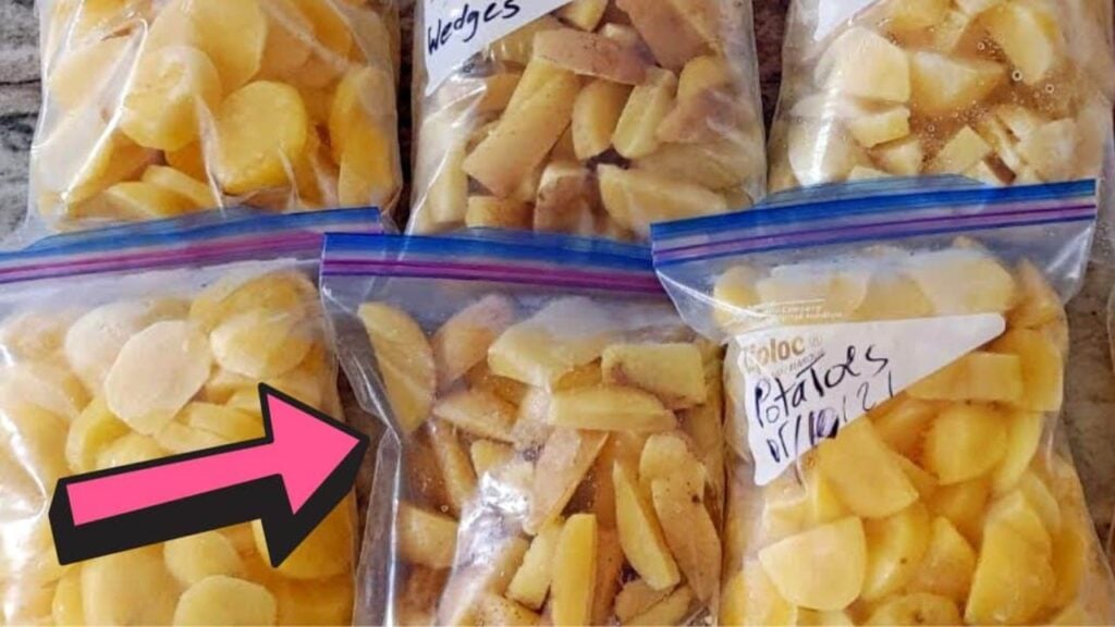 How to Freeze Potatoes the Right Way, homemade and freshly served