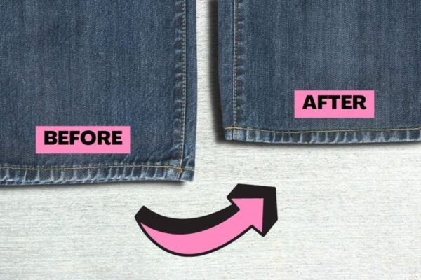 How to Hem Jeans While Keeping Original Hem