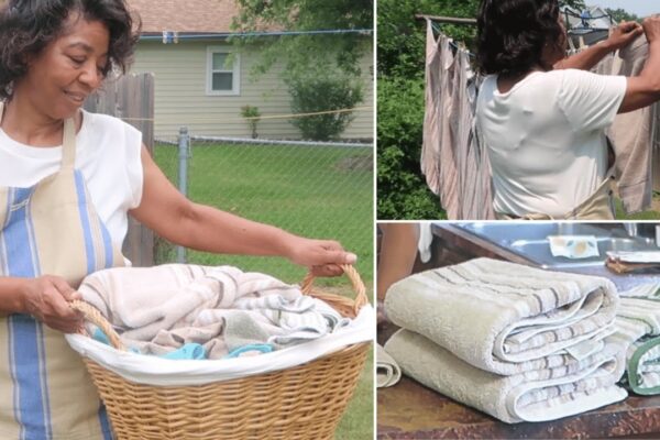 How to Keep Towels Soft When Line Drying