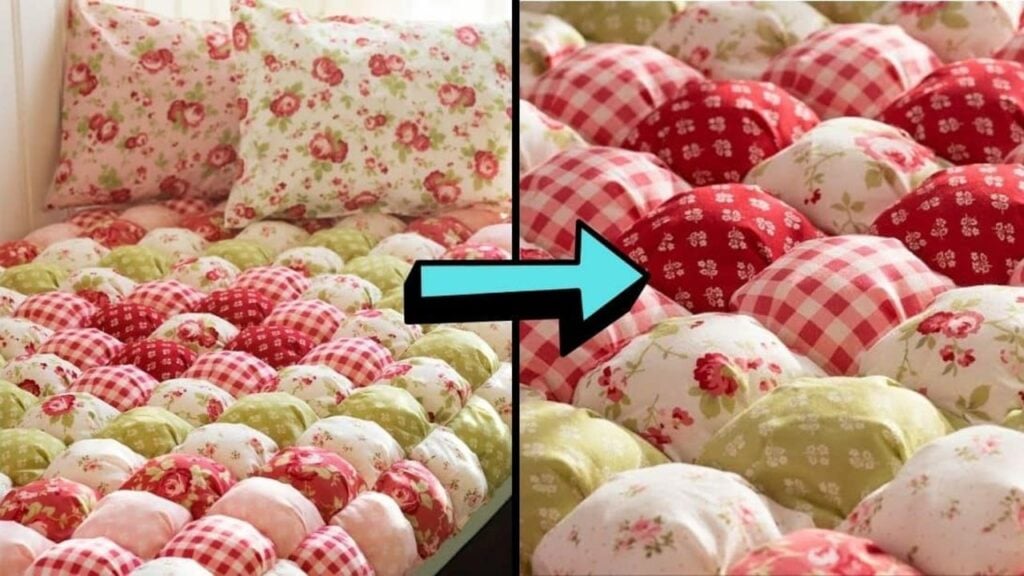 Finished A Bubble Quilt For Beginners, a completed DIY project
