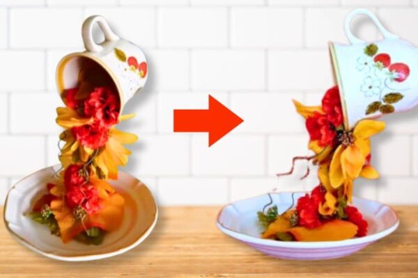 a Floating Teacup