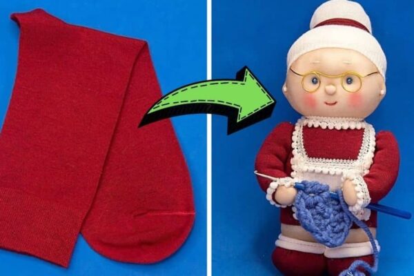 A Grandma Doll Using Socks