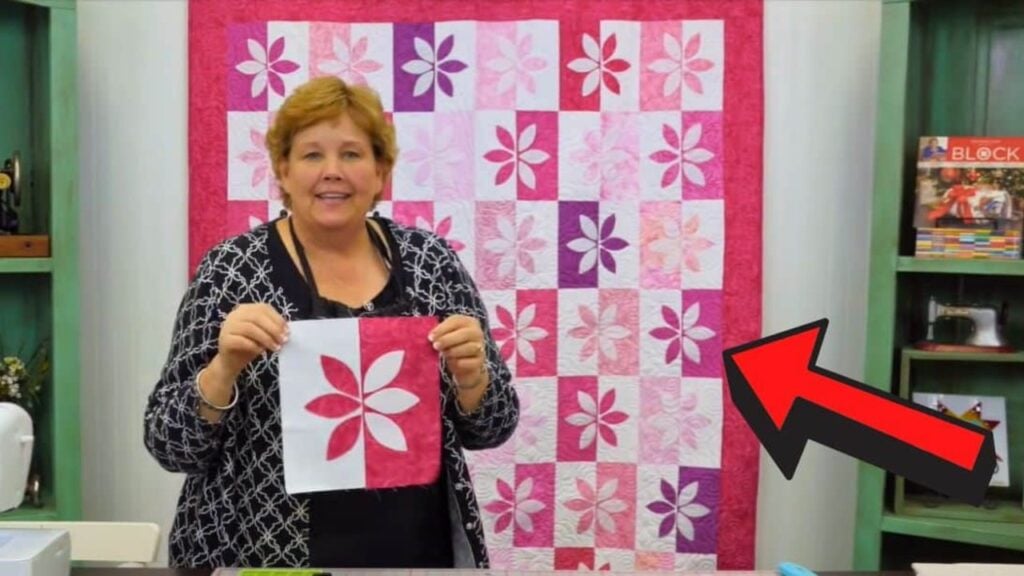 Finished a Wallflower Quilt With Jenny Doan, a completed DIY project
