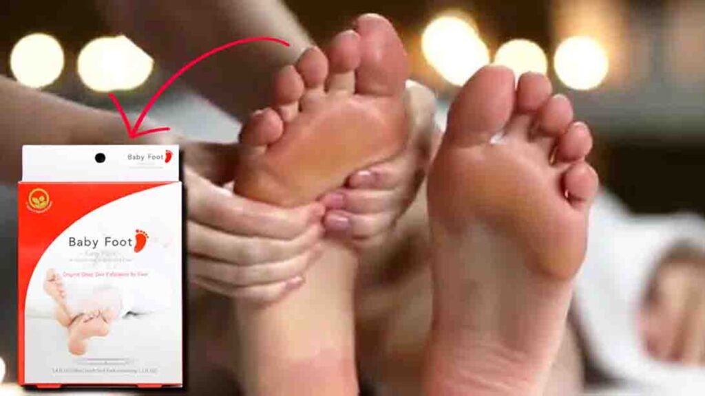Baby Foot Peel at Home for Pennies