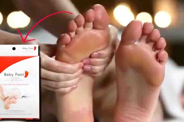 Baby Foot Peel at Home for Pennies