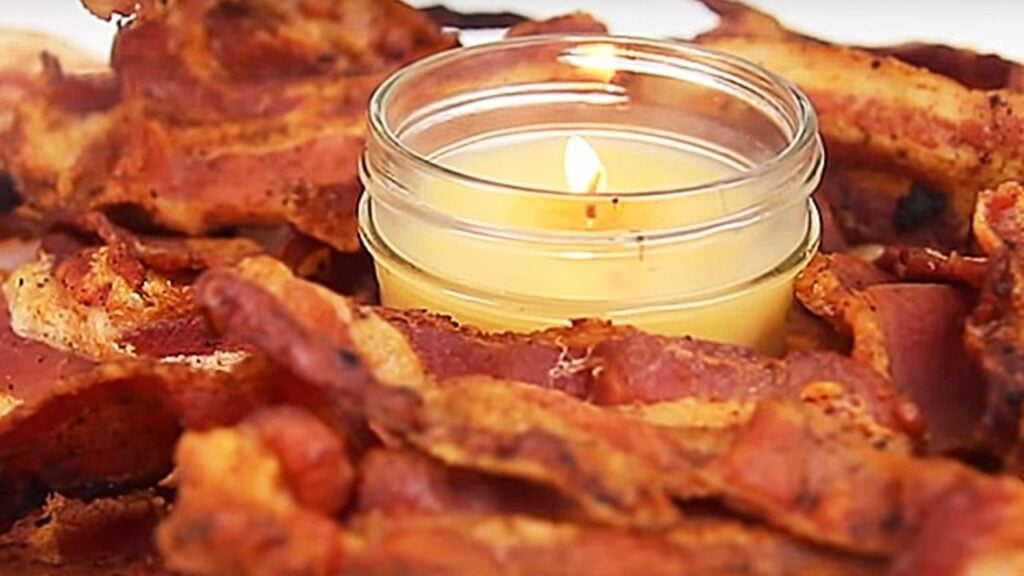 Finished If You Love Bacon, Your Life Is Not Complete Until You Make At Least One Bacon Candle., a completed DIY project