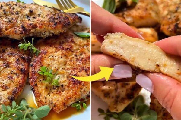Chicken Breast Extra Juicy, homemade and freshly served