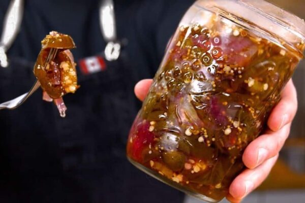 Cowboy Candy, homemade and freshly served