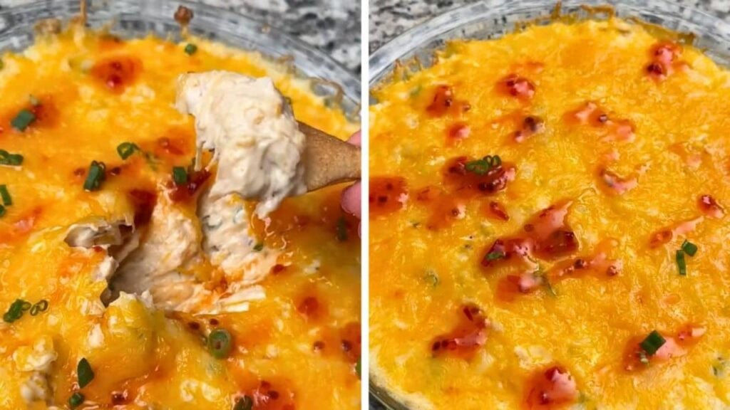 Crab Rangoon Dip, homemade and freshly served