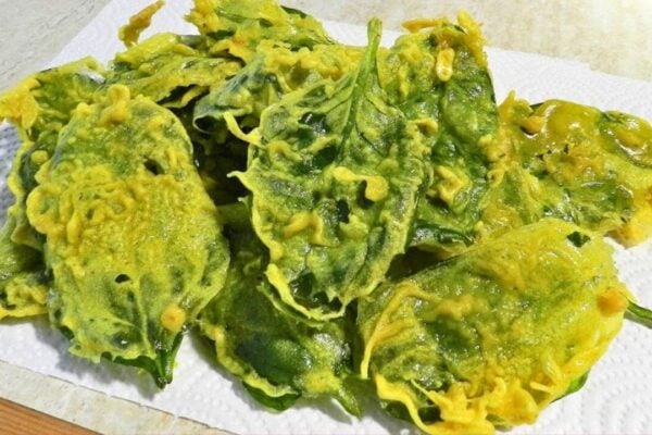 Crispy Spinach