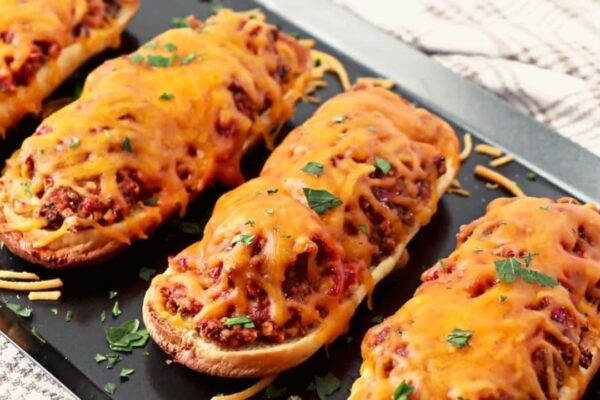 Meatloaf Patty Melts, homemade and freshly served