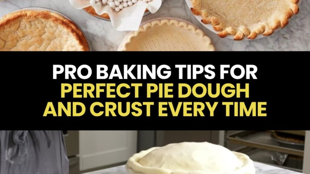 Perfect Pie Dough and Crust, homemade and freshly served