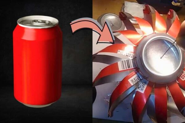 Soda Can Wind Spinner