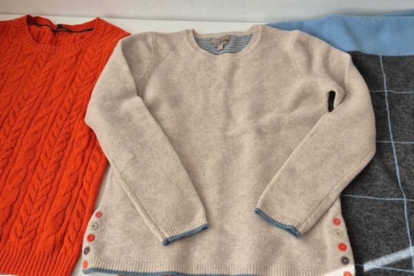 Finished How To Turn Sweaters Into Cardigans, a completed DIY project