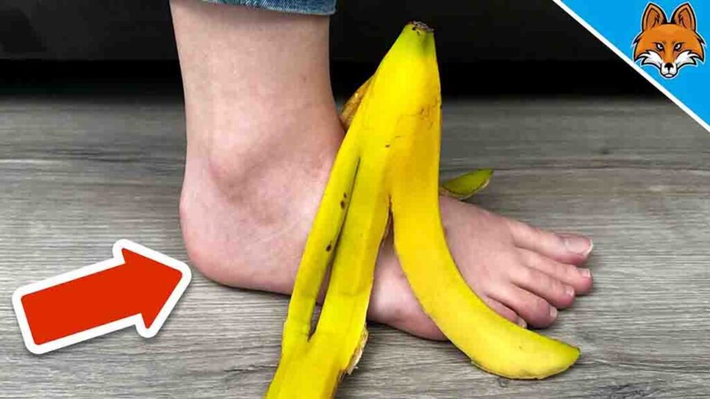 Your Feet Soft Using Banana Peel, homemade and freshly served