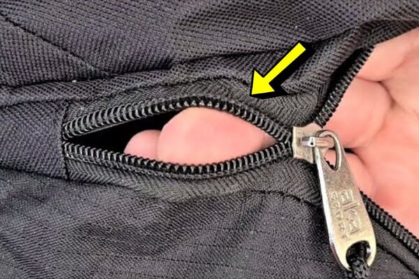 Finished How to Mend a Zipper on a Bag, a completed DIY project