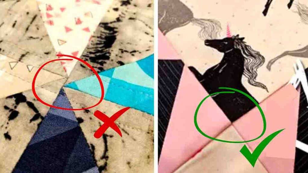 Finished How To Nest Your Seams In Sewing And Quilting, a completed DIY project