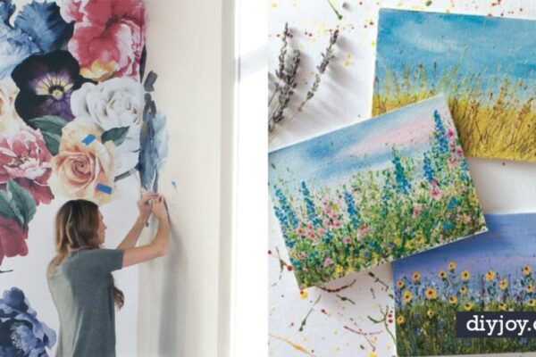Finished How To Paint Flowers 35 Ways (Even Beginners Can Do These), a completed DIY project