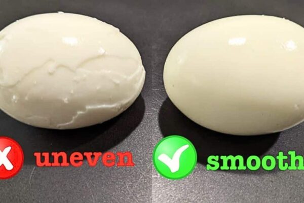 How to Peel a Soft Boiled Egg Without a Spoon, homemade and freshly served