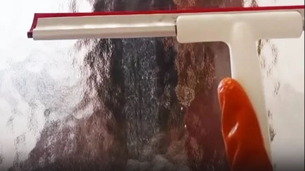 Finished How To Remove Soap Scum And Hard Water Stains From Shower Doors, a completed DIY project