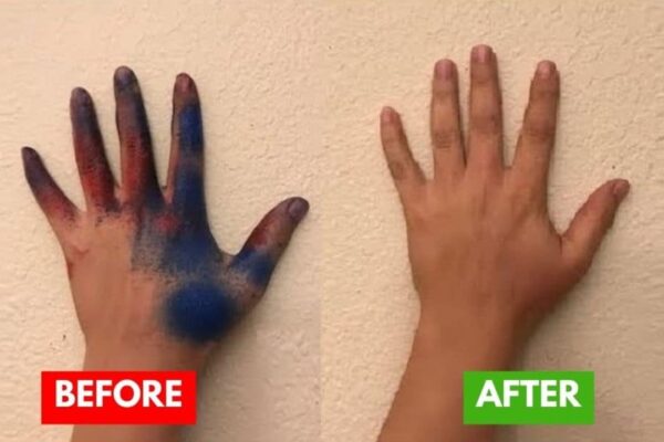 Finished How to Remove Spray Paint From Your Hands, a completed DIY project