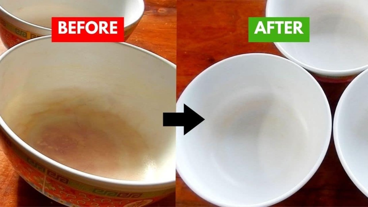 How to Remove Stains From Plastic Dishes - DIY Joy