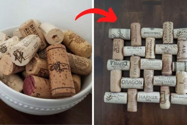 How To Repurpose Old Wine Corks Into Trivets, homemade and freshly served