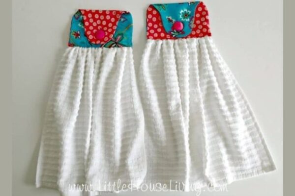 Finished How To Sew A Hanging Hand Towel, a completed DIY project