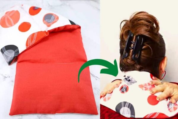 How To Sew A Rice Heating Pad For Sore Muscles, homemade and freshly served