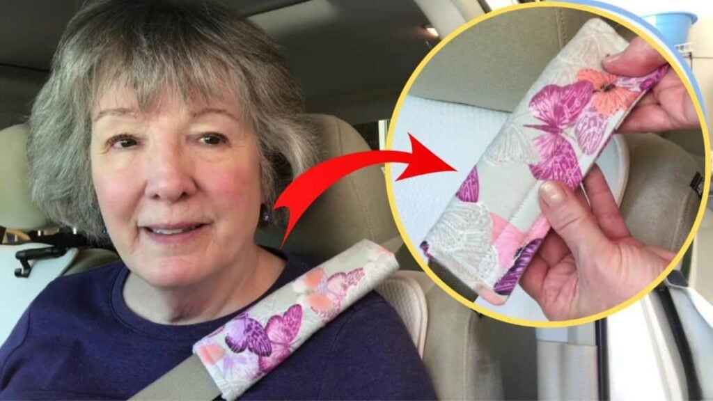 Finished How To Sew A Seat Belt Cushion Cover, a completed DIY project