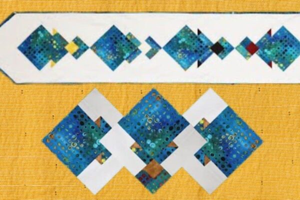 Finished How to Sew an International Sisters Quilt Block, a completed DIY project
