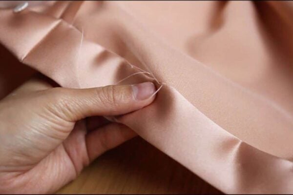 Finished How to Sew an Invisible Hem, a completed DIY project