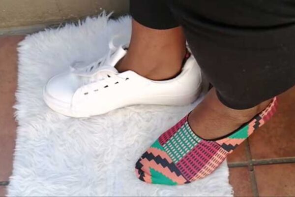 Finished How To Sew Hidden Socks, a completed DIY project