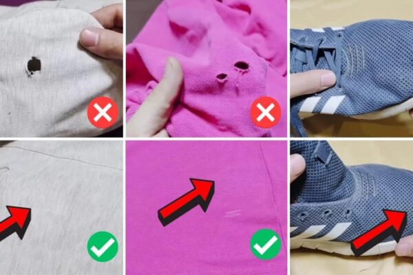 Finished How to Sew Holes in your Pants, Shirts, and Shoes, a completed DIY project