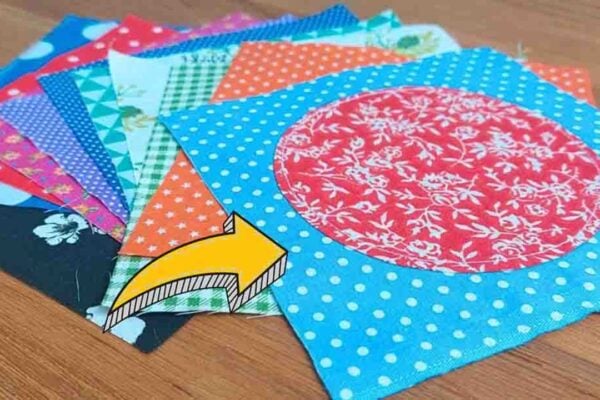 Finished How to Sew Perfect Circles Every Time, a completed DIY project