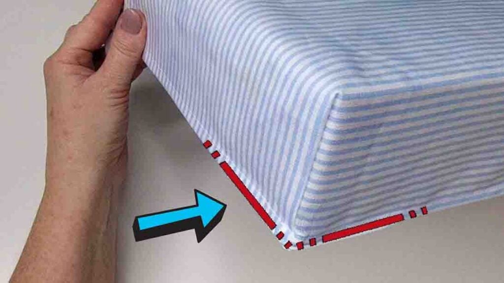 How To Sew Perfect Corners On A Sheet, homemade and freshly served