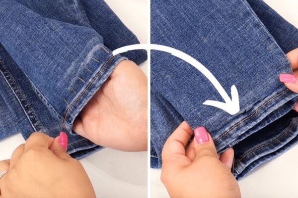 How to Shorten Pants Without a Machine