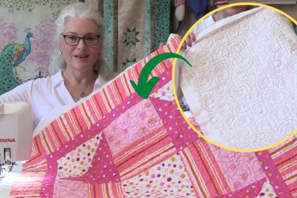Finished How To Stitch A “Double C” On Your Quilt, a completed DIY project