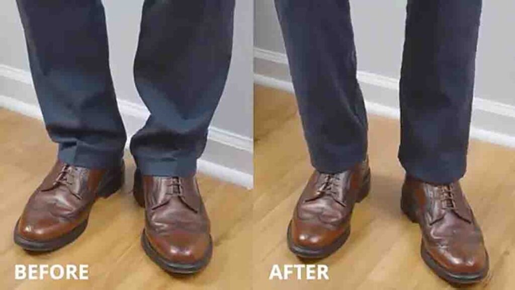 Finished How To Tailor Pants Without A Sewing Machine, a completed DIY project