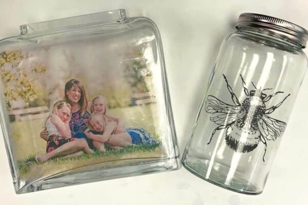 How to Transfer A Photo Onto Glass With Packing Tape
