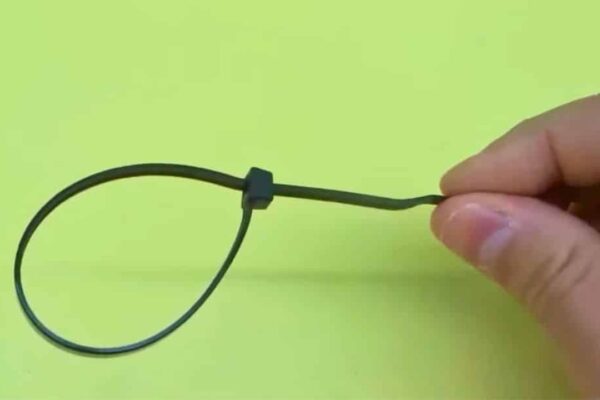 How to Undo a Zip Tie Without Cutting It