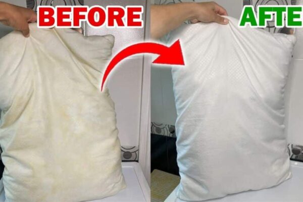 Finished How to Wash a Pillow in a Washing Machine, a completed DIY project